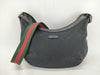 GUCCI GG Canvas Shoulder Bag in Sherry Black