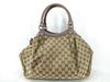 GUCCI GG Canvas Sukey Handbag GG Canvas Leather 211944 Handbag