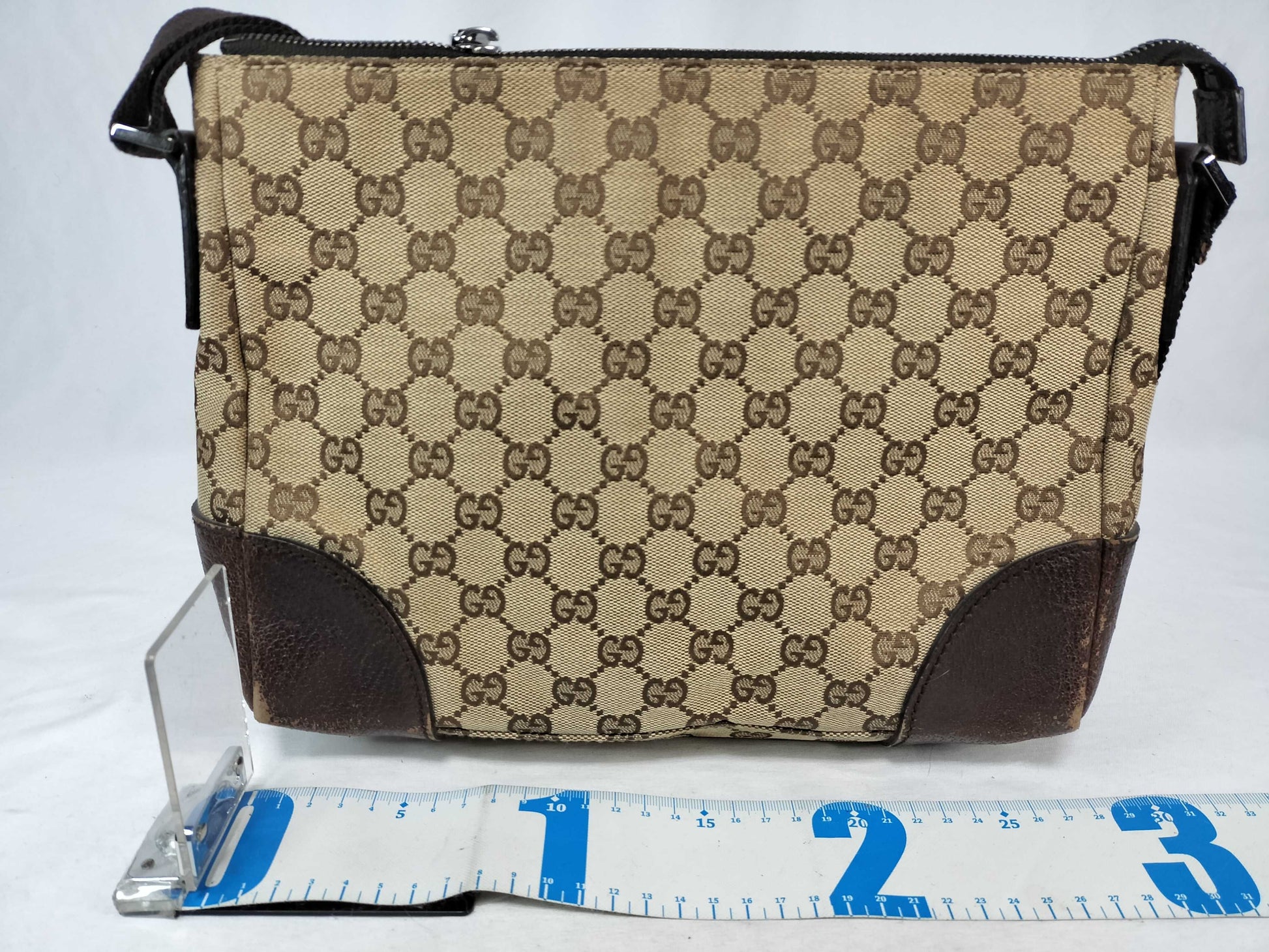 GUCCI GG Canvas Shoulder Bag GUCCI Gucci GG Canvas Shoulder Bag