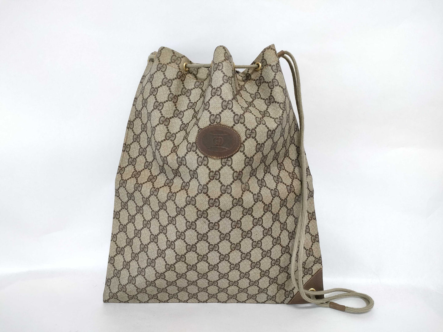 GUCCI GG GUCCI Drawstring Shoulder Bag