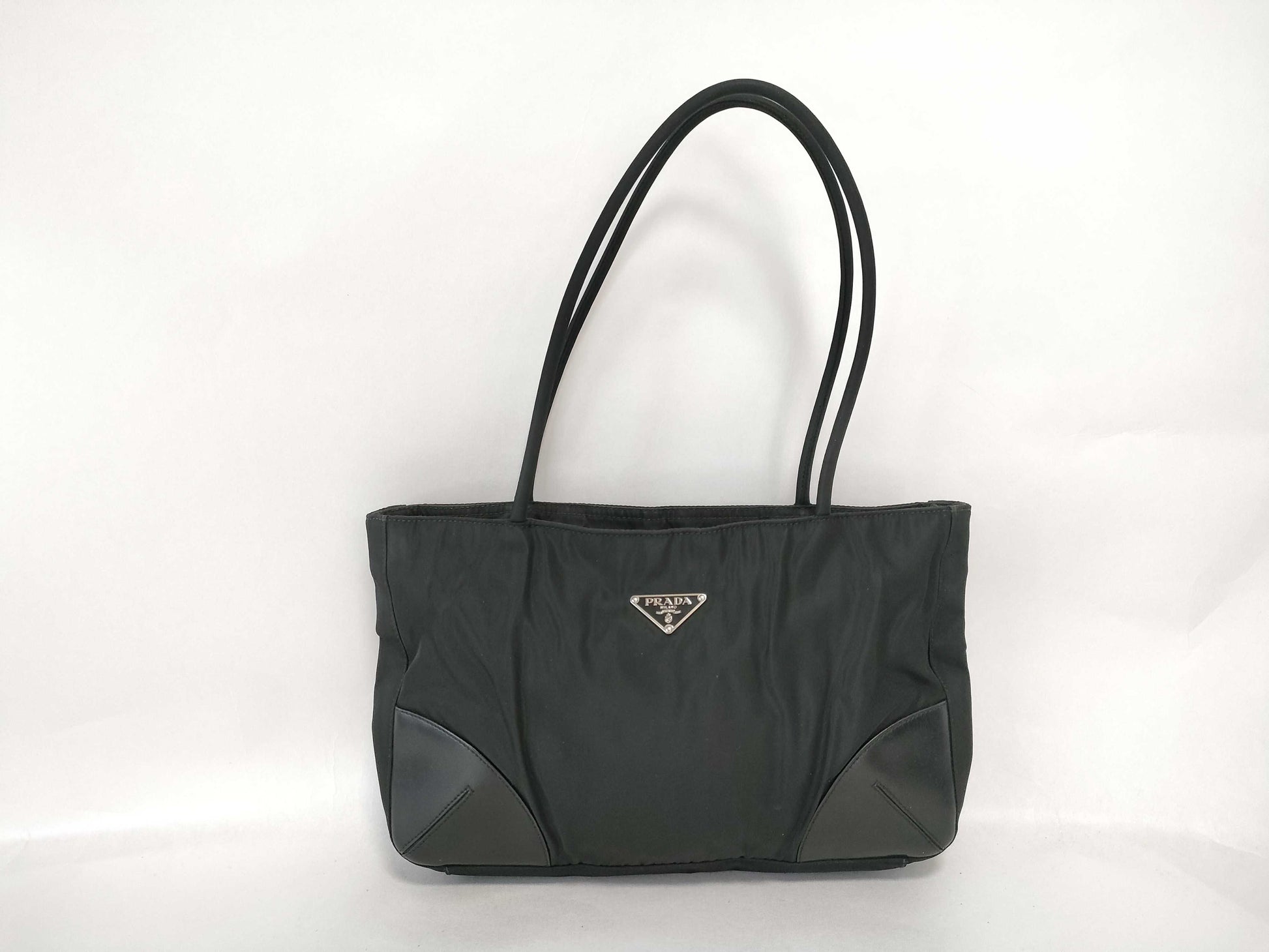 PRADA Nylon PRADA Prada Tote Bag with LAMPO Stamp