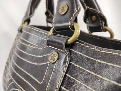 CELINE Boogie Bag Handbag Leather Handbag