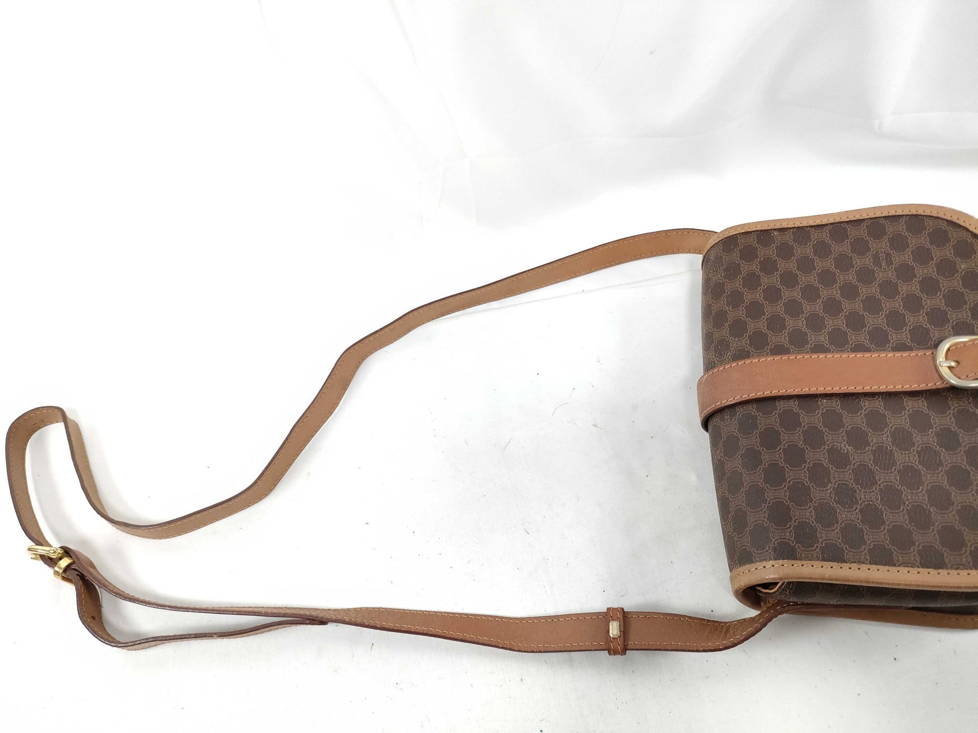 CELINE Macadam Shoulder Bag