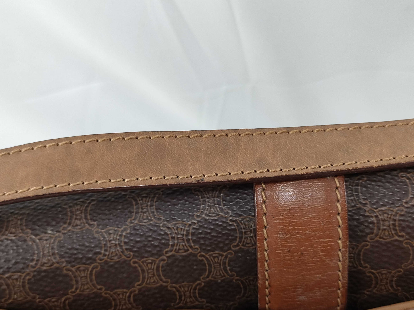 CELINE Macadam Shoulder Bag