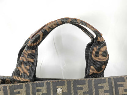 FENDI Zucca pattern FENDI Zucca pattern handbag, foldable tote handbag