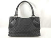 GUCCI GUCCI Gucci GG Canvas Tote Bag Black Handbag