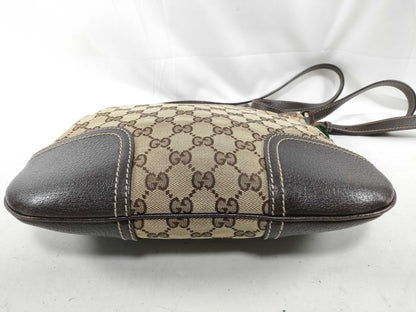 GUCCI GUCCI Gucci GG Canvas Sherry Line Shoulder Bag Ribbon Shoulder Bag