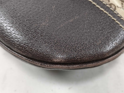 GUCCI GUCCI Gucci GG Canvas Sherry Line Shoulder Bag Ribbon Shoulder Bag