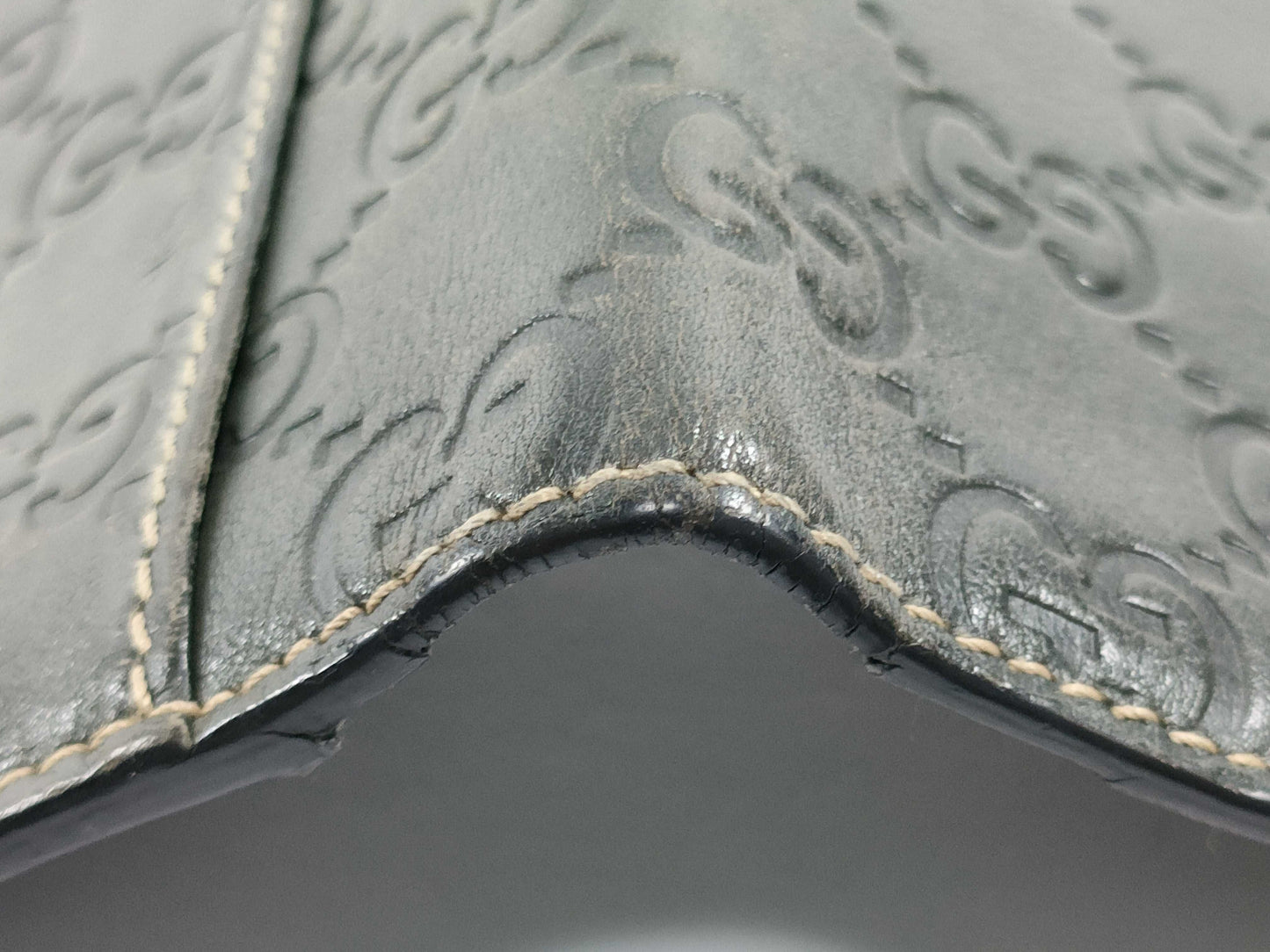 GUCCI GUCCI Guccissima card case, pass case, business card holder, card case, pass case, business card holder