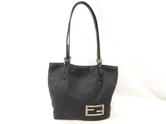 FENDI FENDI Tote Bag Handbag Black Tote Bag