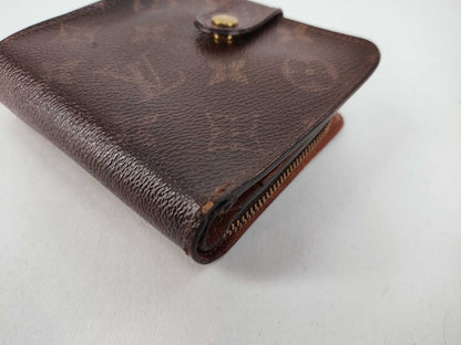 LOUIS VUITTON Monogram Louis Vuitton Zippy Coin Purse Wallet