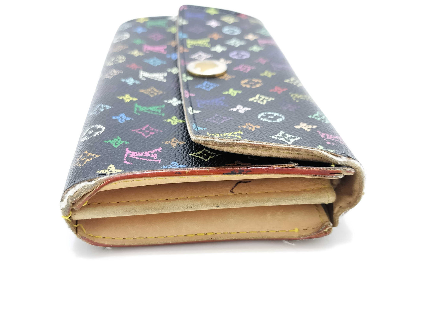LOUIS VUITTON Monogram Multicolor Louis Vuitton Multicolor Portefeuille Sarah Wallet