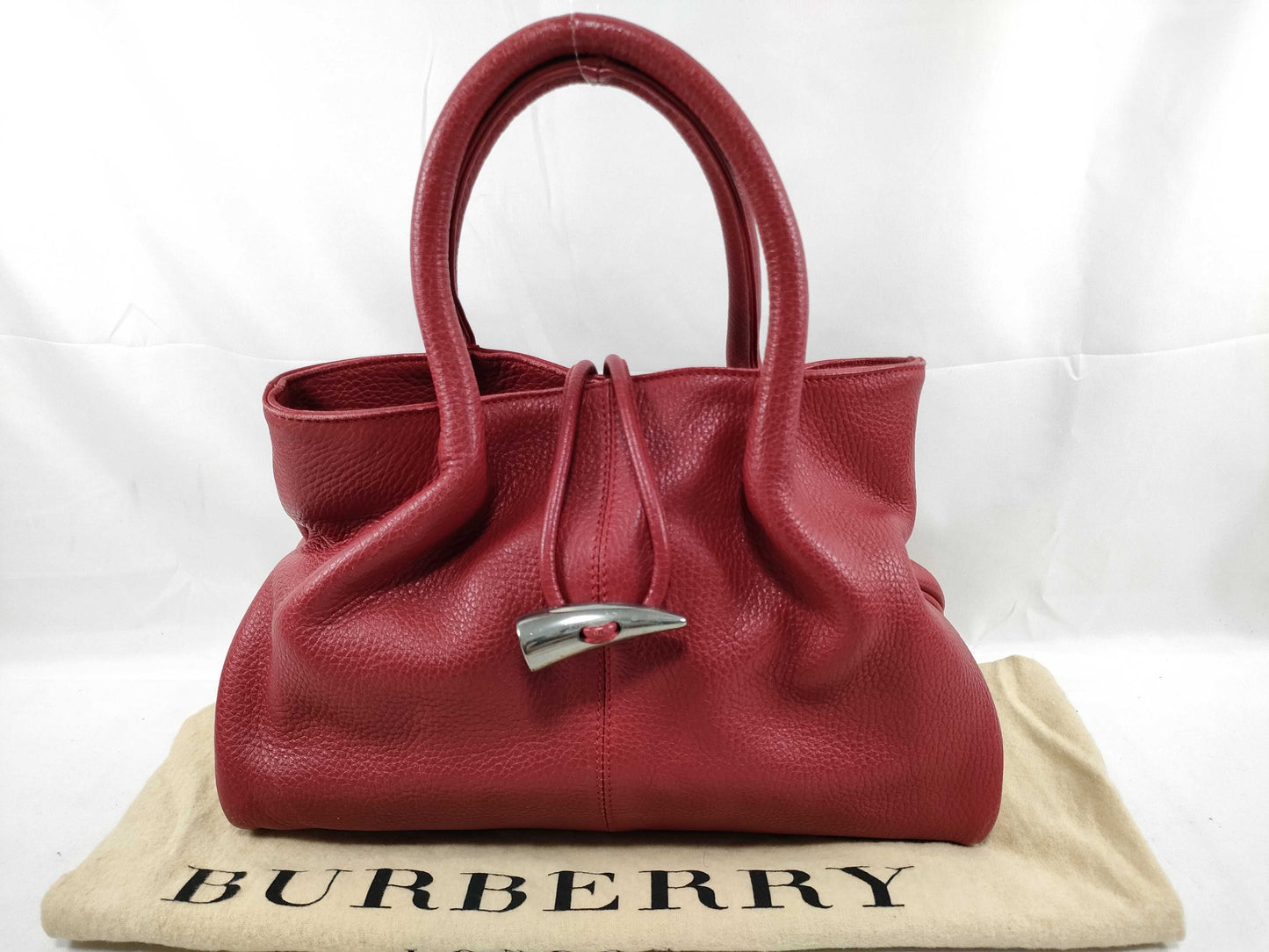 BURBERRY Toggle Nova Check Handbag