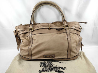 BURBERRY Nova Check Tote Bag Handbag