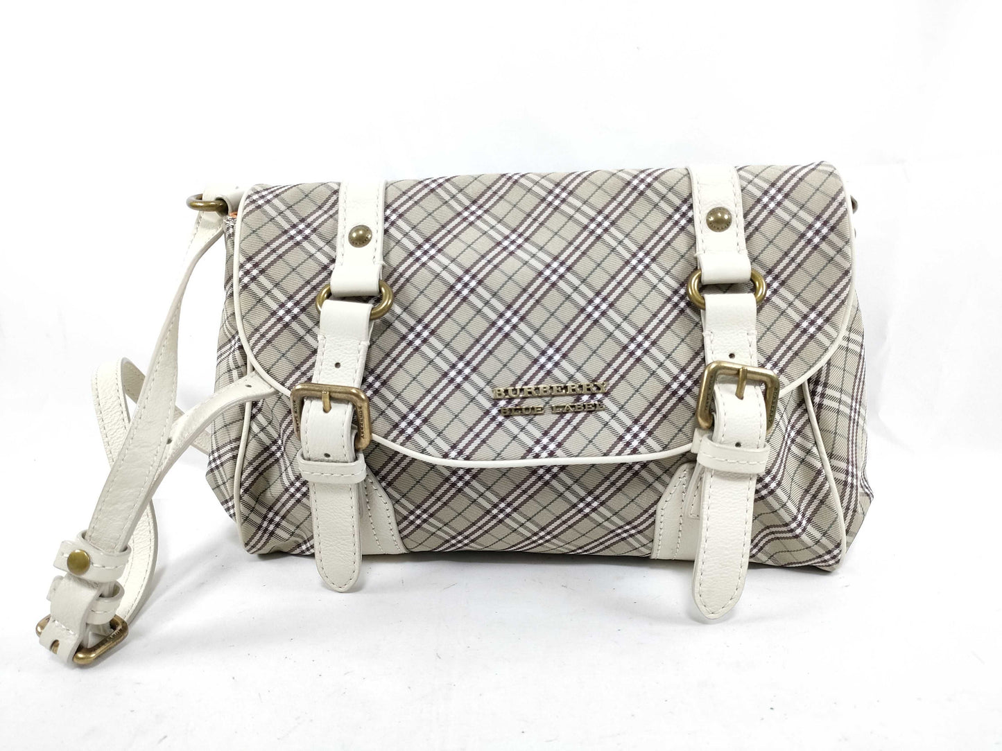 BURBERRY Nova Check Shoulder Bag