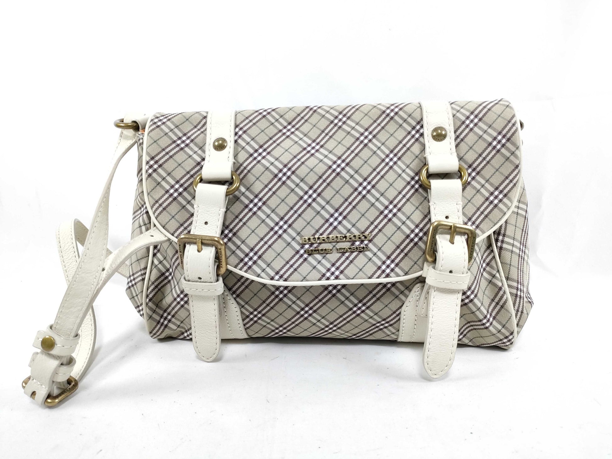 BURBERRY Nova Check Shoulder Bag