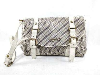 BURBERRY Nova Check Shoulder Bag