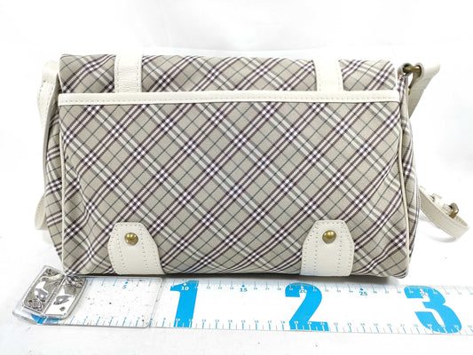 BURBERRY Nova Check Shoulder Bag