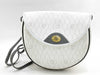 Dior Honeycomb Shoulder Pouch White Shoulder Bag
