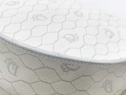 Dior Honeycomb Shoulder Pouch White Shoulder Bag