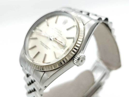 ROLEX 16014 8549357 Silver Dial Jubilee Bracelet Men's Watch