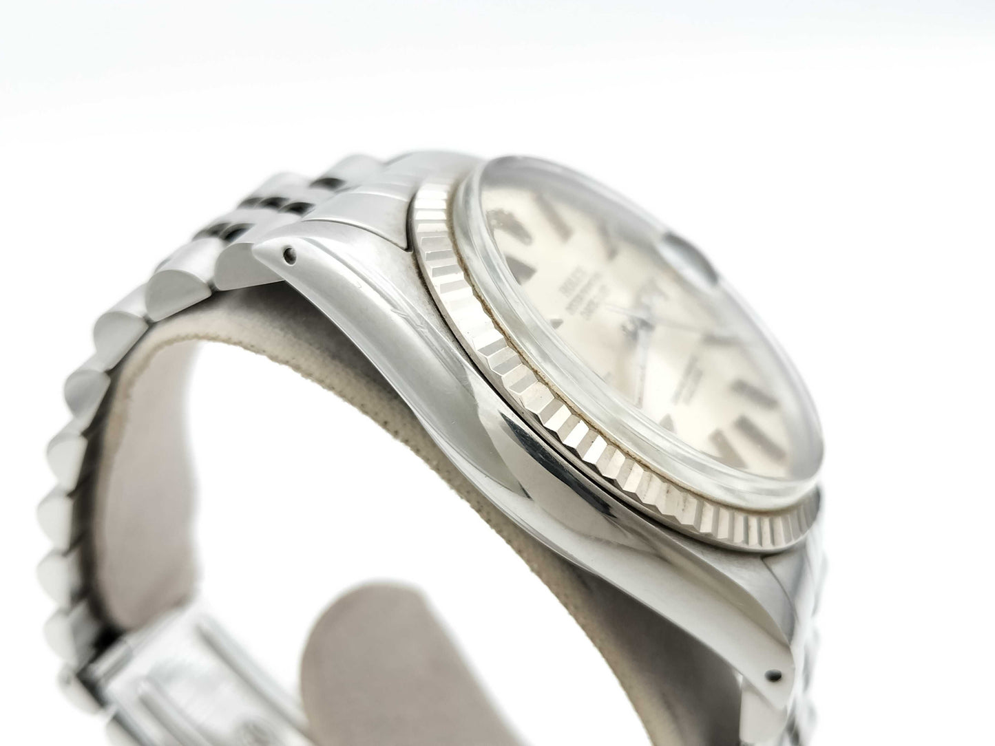 ROLEX 16014 8549357 Silver Dial Jubilee Bracelet Men's Watch