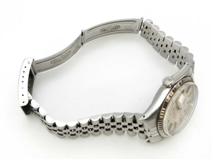 ROLEX 16014 8549357 Silver Dial Jubilee Bracelet Men's Watch