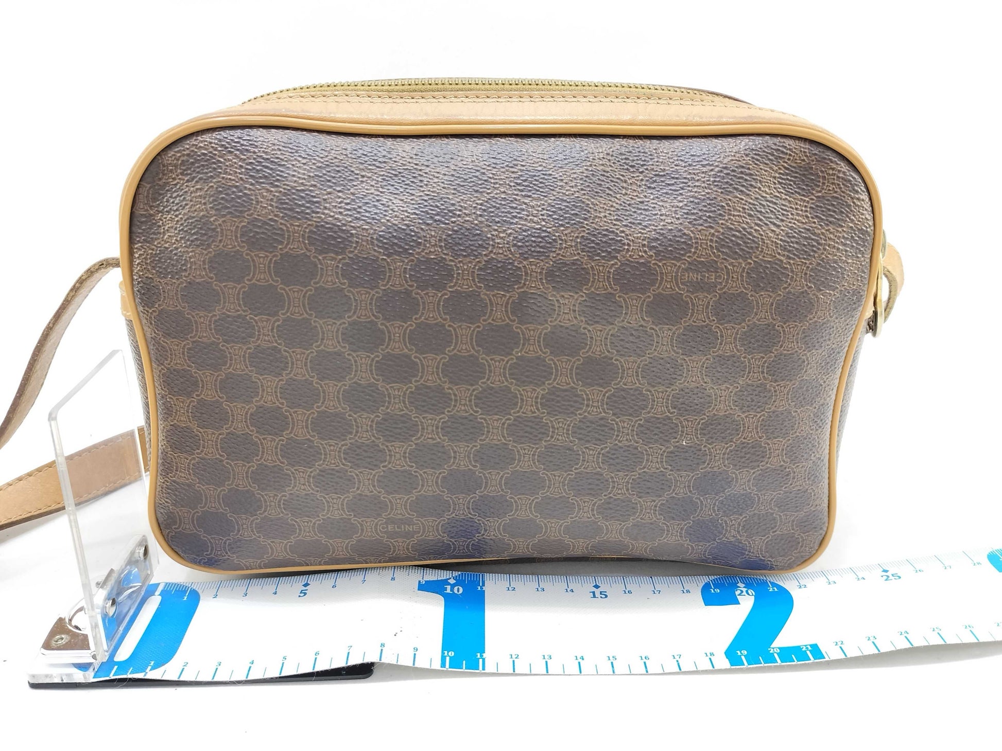 CELINE Macadam Shoulder Bag