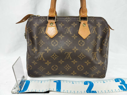 LOUIS VUITTON Monogram M41109 Speedy 25 Handbag
