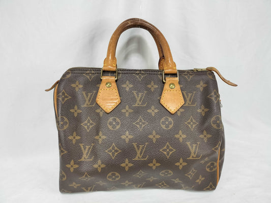 LOUIS VUITTON Monogram M41109 Speedy 25 Handbag