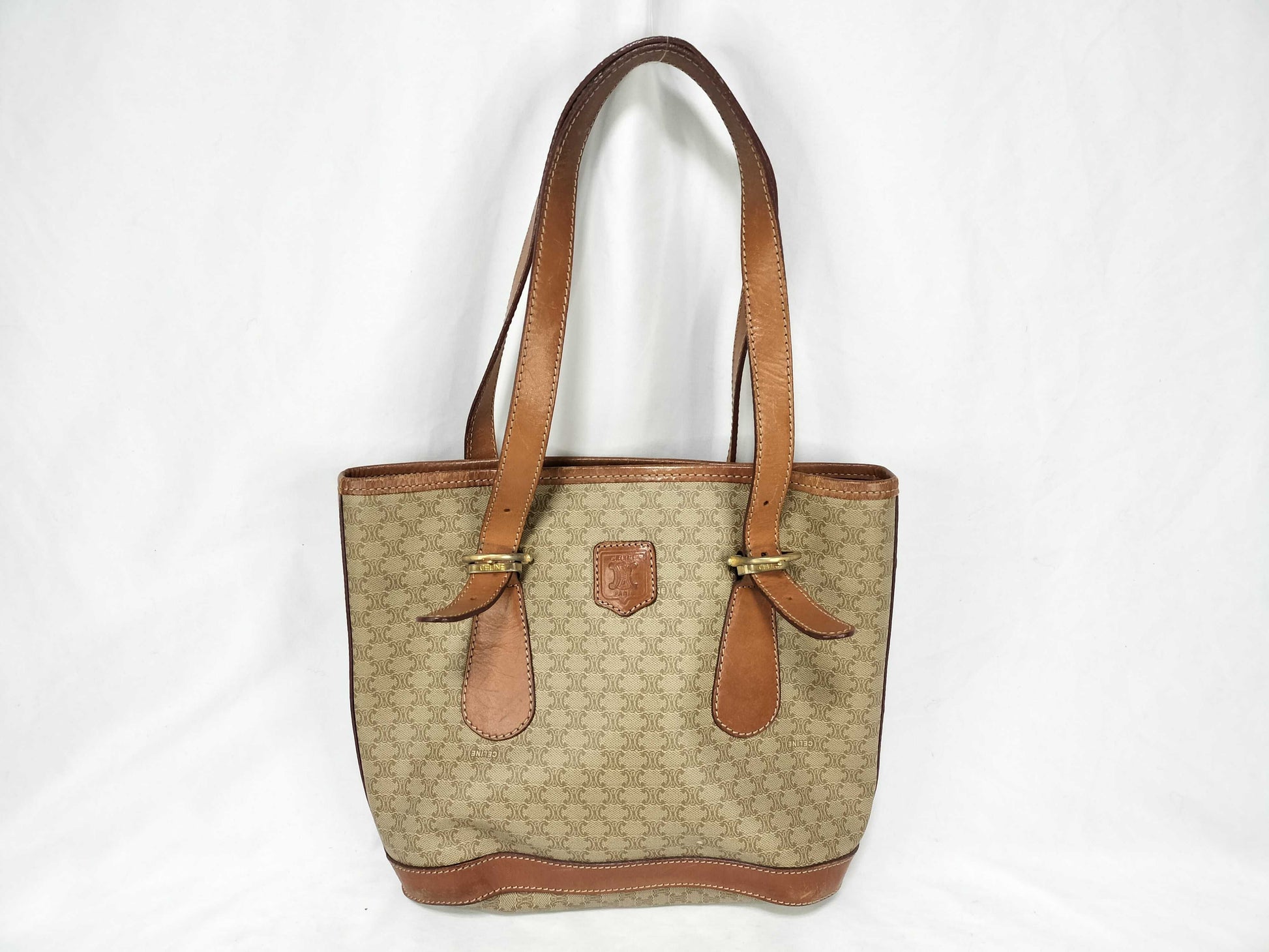 CELINE Macadam Handbag Tote Bag Shoulder Bag