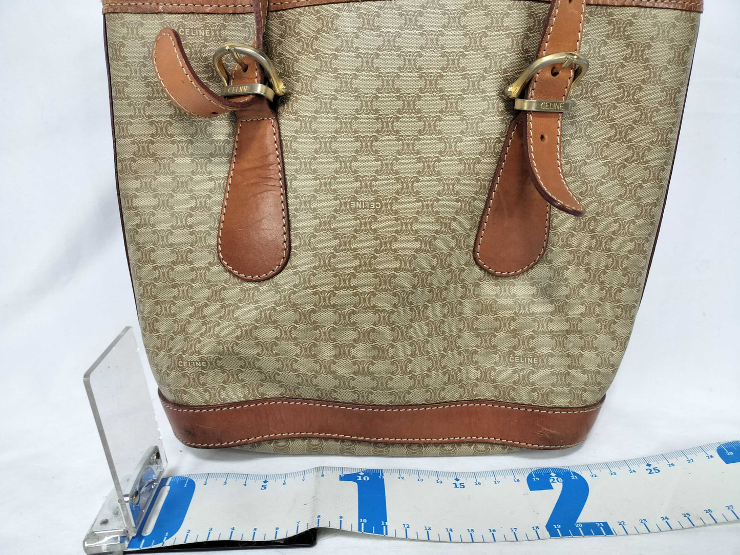 CELINE Macadam Handbag Tote Bag Shoulder Bag