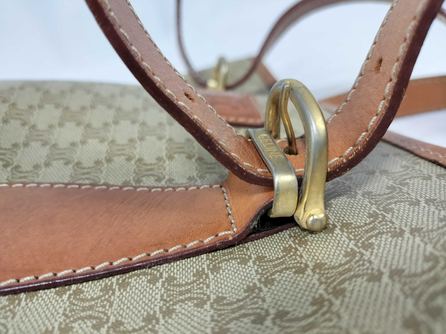 CELINE Macadam Handbag Tote Bag Shoulder Bag