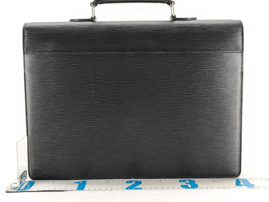 LOUIS VUITTON Epi M54462 Porte-Document Bandouliere Business Bag