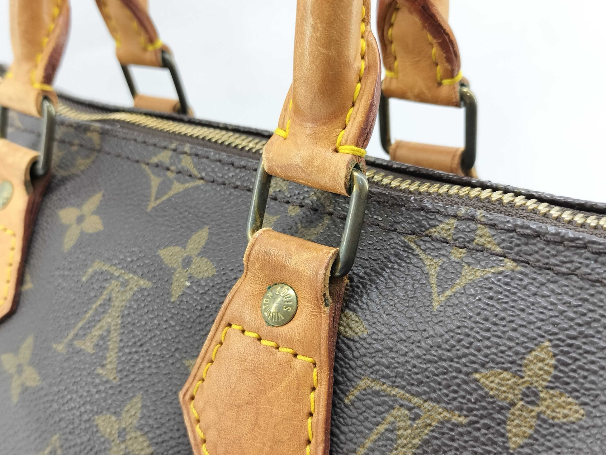 LOUIS VUITTON Monogram M41109 Speedy 25 Handbag