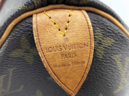 LOUIS VUITTON Monogram M41109 Speedy 25 Handbag