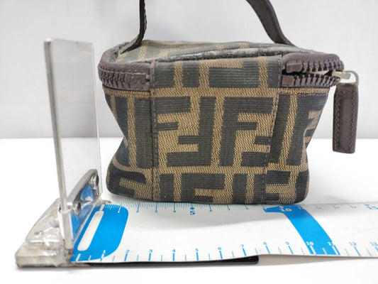 FENDI Zucca pattern vanity pouch vanity bag pouch