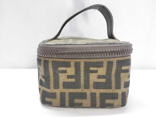 FENDI Zucca pattern vanity pouch vanity bag pouch