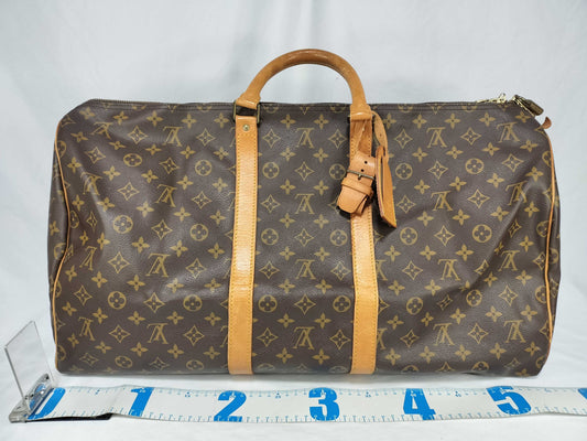 LOUIS VUITTON Monogram Louis Vuitton Monogram M41424 Keepall 55 Boston Bag Boston Bag