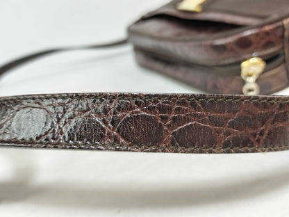 Salvatore Ferragamo Vara Embossed Shoulder Bag