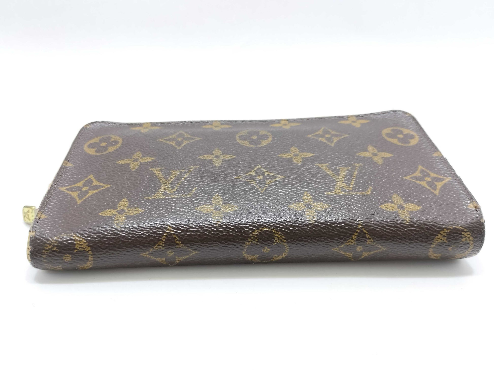 LOUIS VUITTON Monogram Louis Vuitton Monogram Porte Monne Zip Wallet M61727