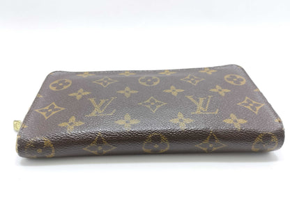 LOUIS VUITTON Monogram Louis Vuitton Monogram Porte Monne Zip Wallet M61727