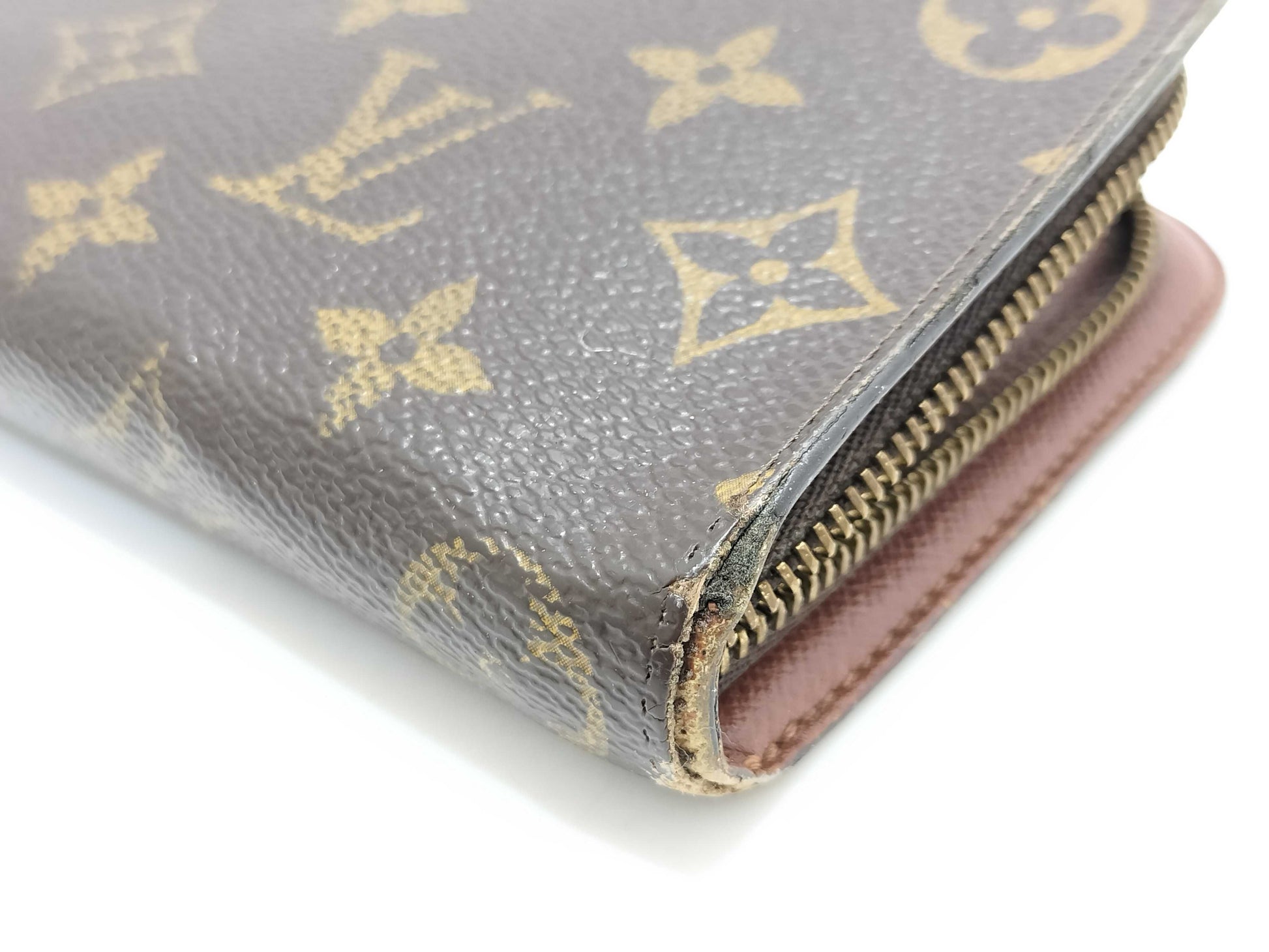 LOUIS VUITTON Monogram Louis Vuitton Monogram Porte Monne Zip Wallet M61727