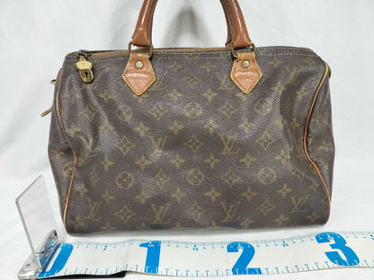 LOUIS VUITTON Monogram Speedy 30 USA Handbag