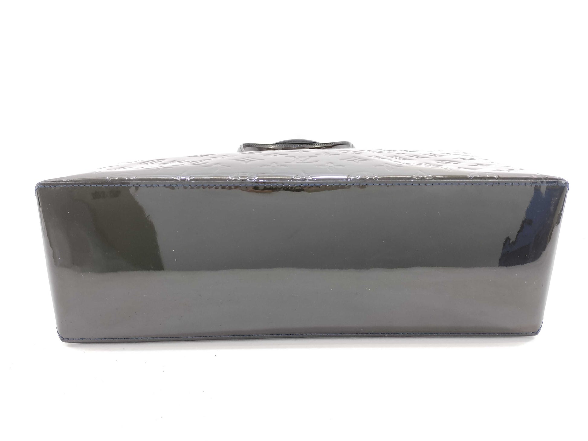 LOUIS VUITTON Vernis Wilshire MM M91645 Handbag Tote Bag