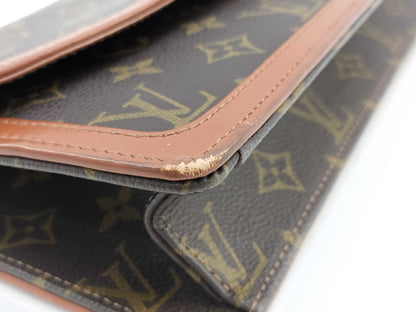 LOUIS VUITTON Monogram Pochette Dame GM Clutch Bag M51810
