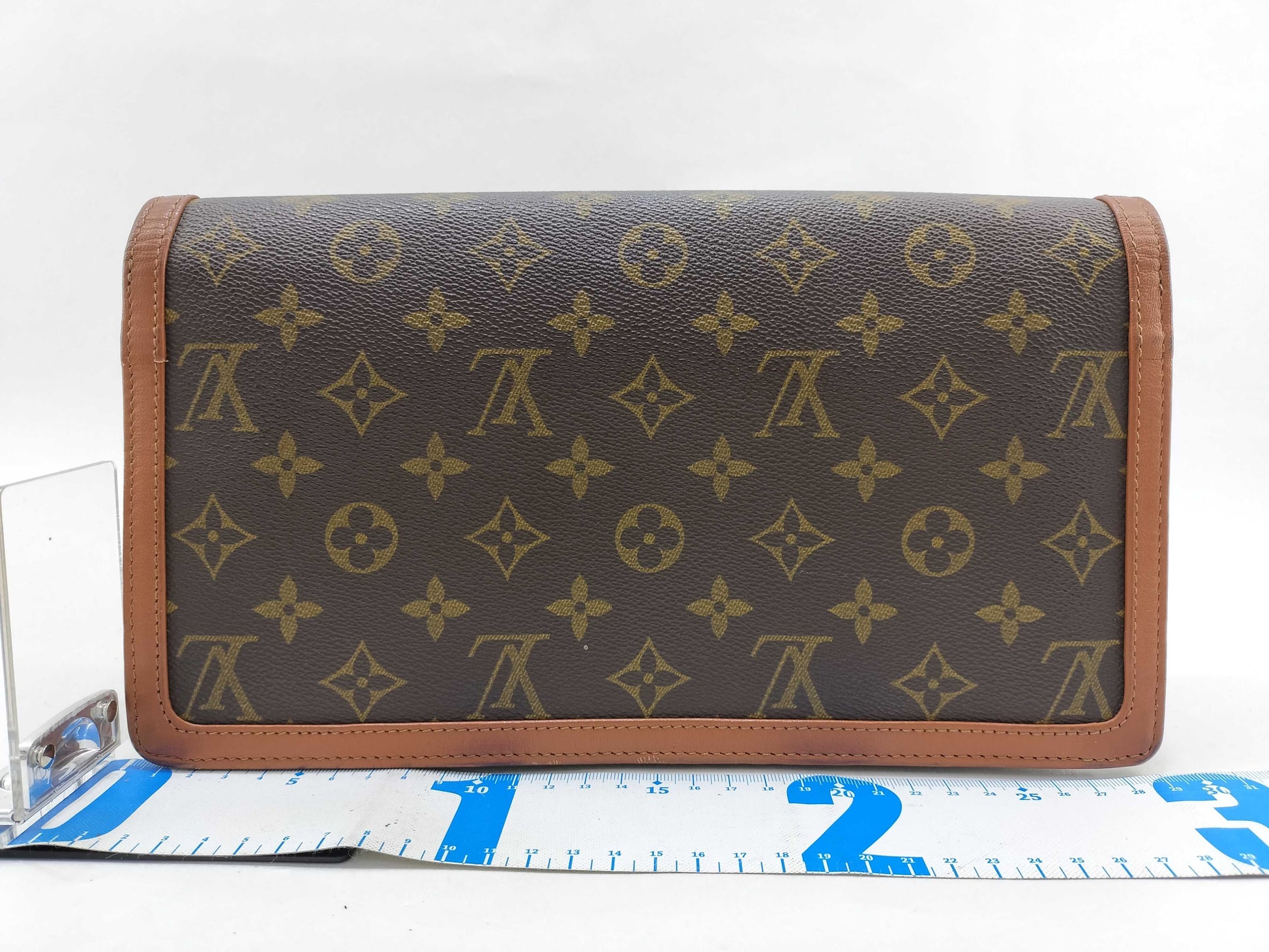 LOUIS VUITTON Monogram Pochette Dame GM Clutch Bag M51810