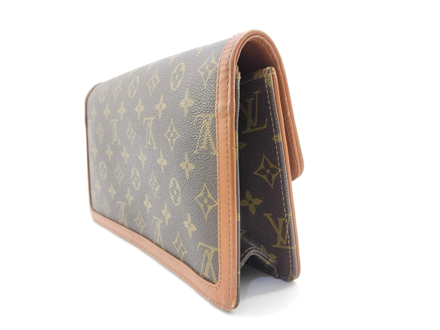 LOUIS VUITTON Monogram Pochette Dame GM Clutch Bag M51810