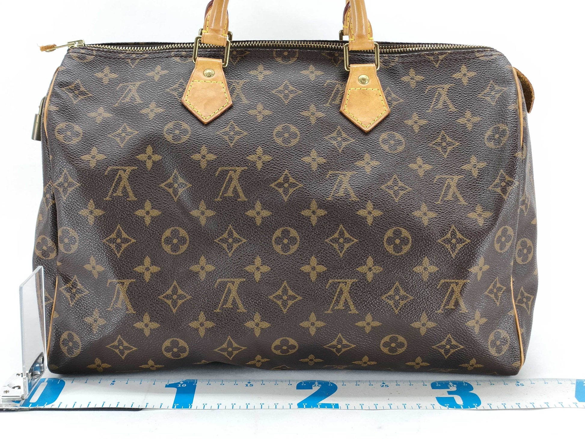 LOUIS VUITTON Monogram Speedy 35 M41524 Handbag Mini Boston Bag