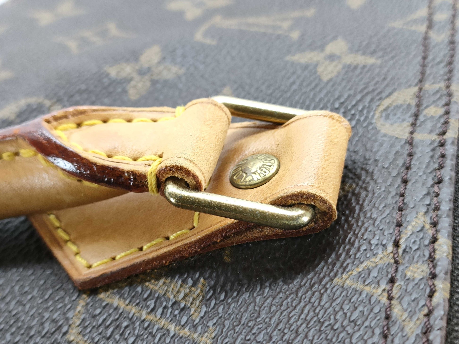 LOUIS VUITTON Monogram Speedy 35 M41524 Handbag Mini Boston Bag